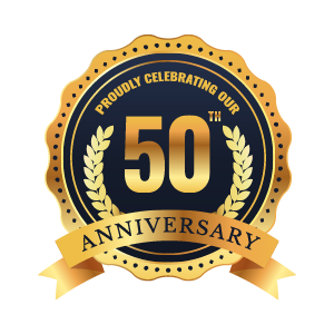 50+ Year Anniversary Badge